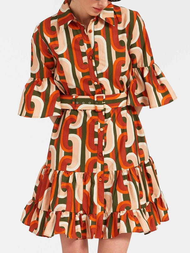 Chic Sassy Drop-Waist Mini Dress