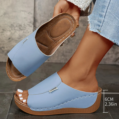 COLAC™ OPEN TOE PLATFORM ORTHOPEDIC SANDALS