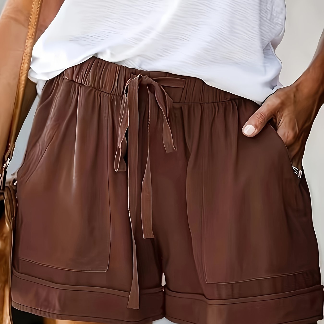 Easygoing Maya Drawstring Shorts