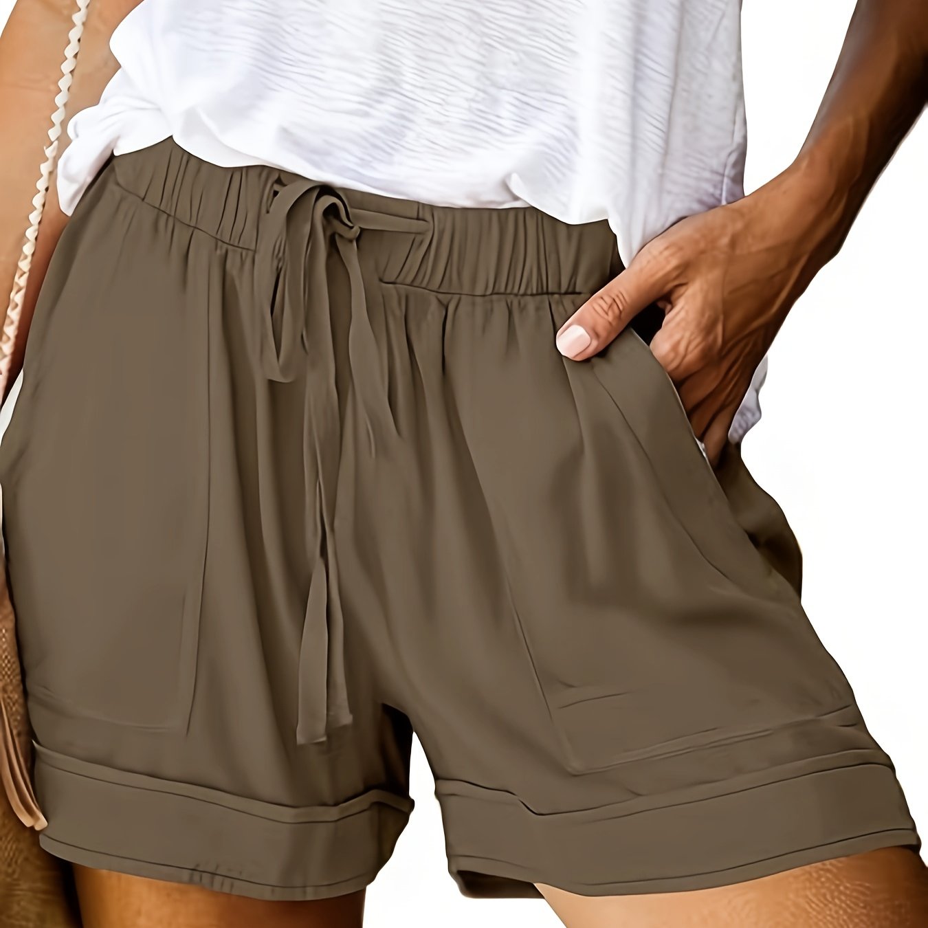 Easygoing Maya Drawstring Shorts
