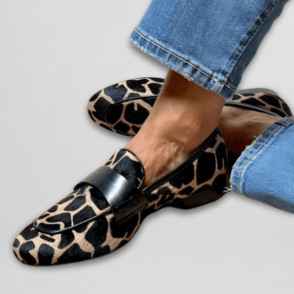 Noemi | Animal Print Loafers