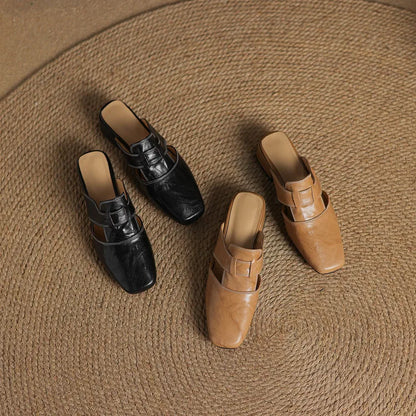 Selva – Genuine Leather Mules
