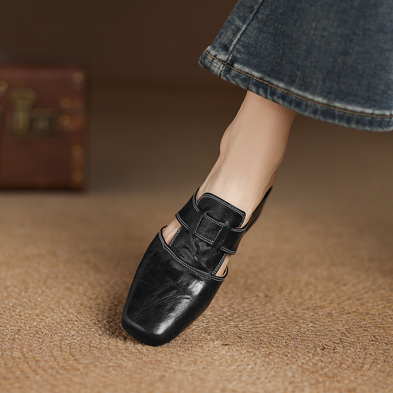 Selva – Genuine Leather Mules