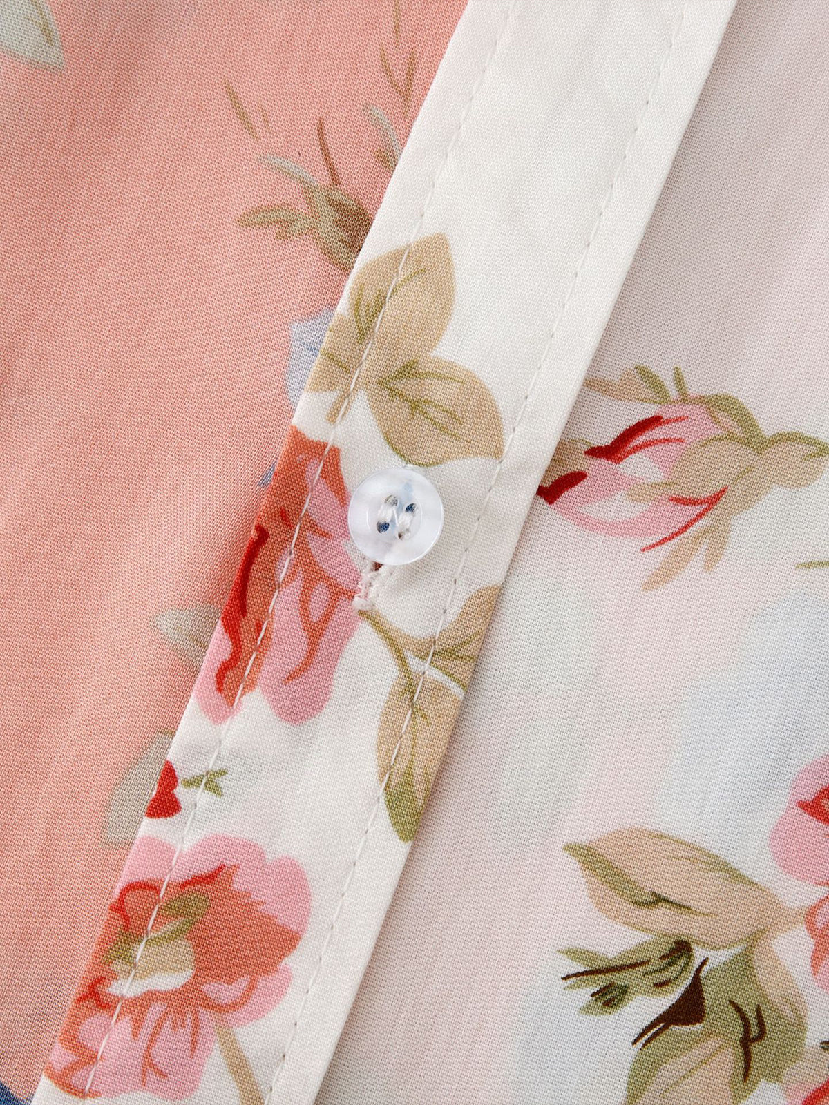 NAVEN Floral Patchwork Shirt