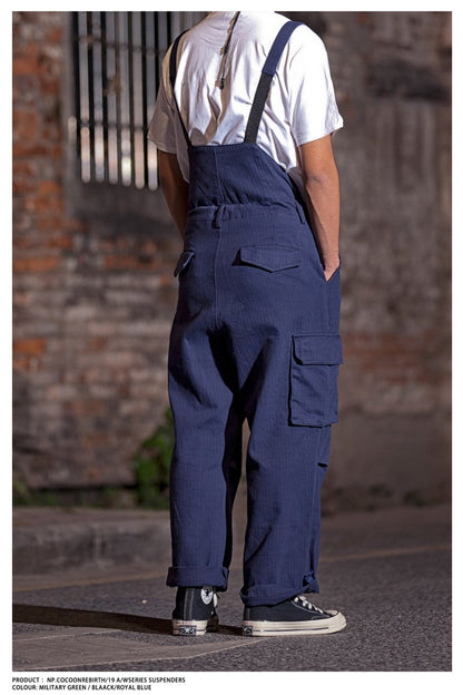 TAKREN Loose Fit Overalls