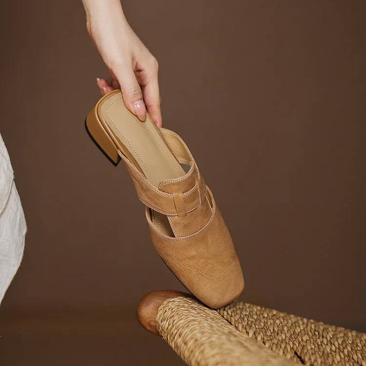 Selva – Genuine Leather Mules