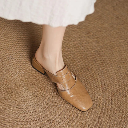 Selva – Genuine Leather Mules