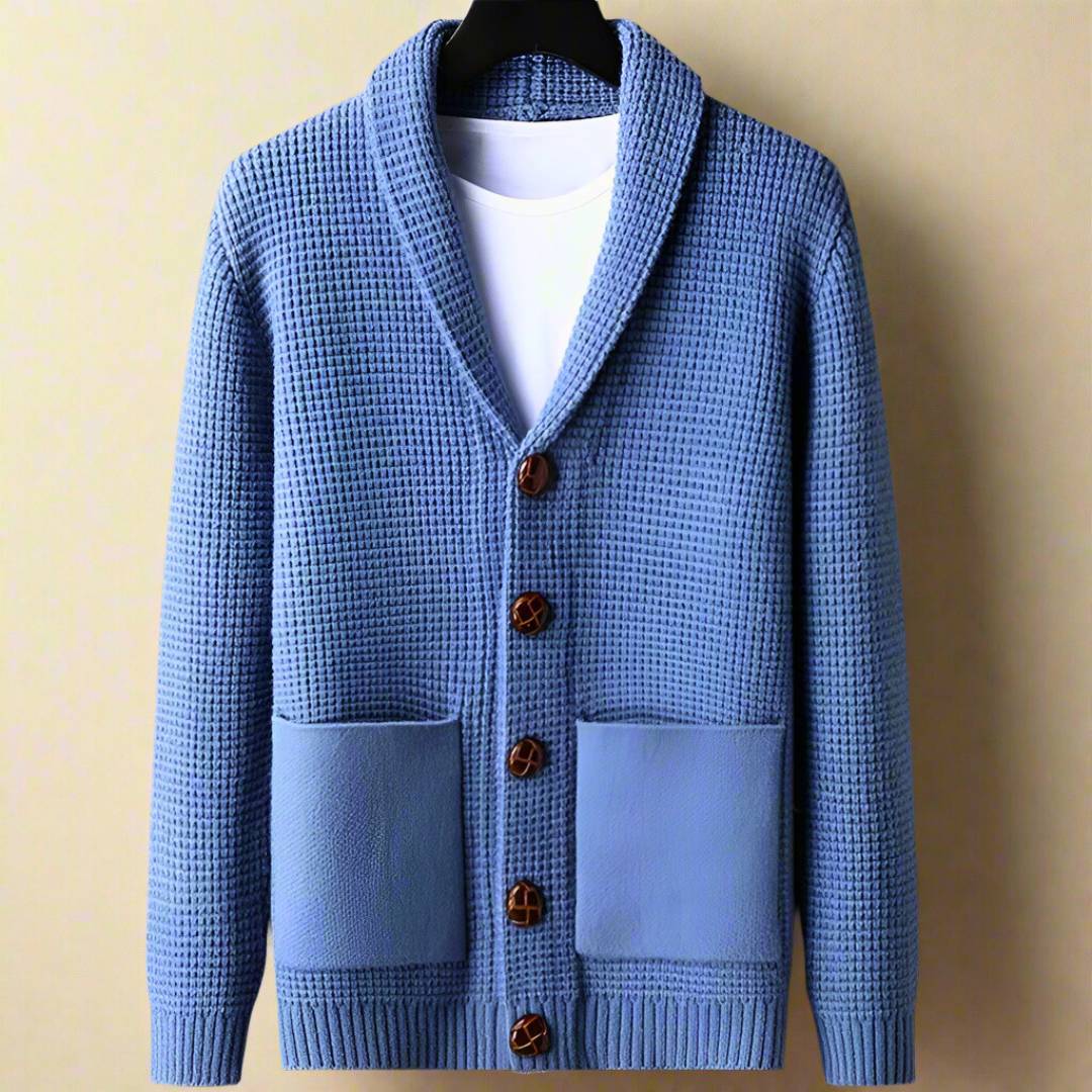 Alexander Matthew Retro Knit Cardigan