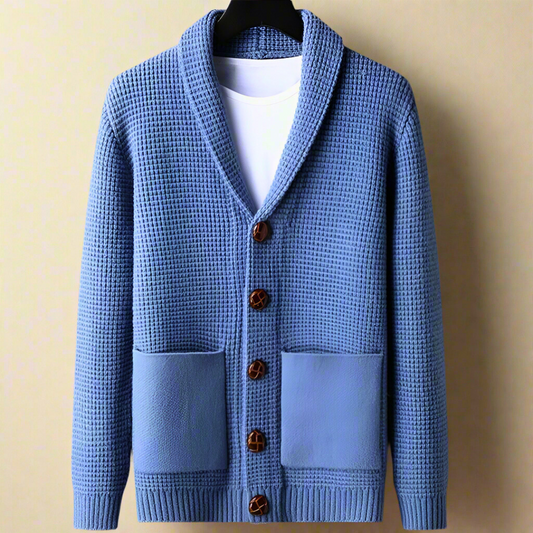 Alexander Matthew Retro Knit Cardigan