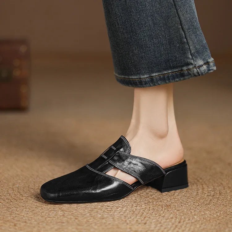 Selva – Genuine Leather Mules