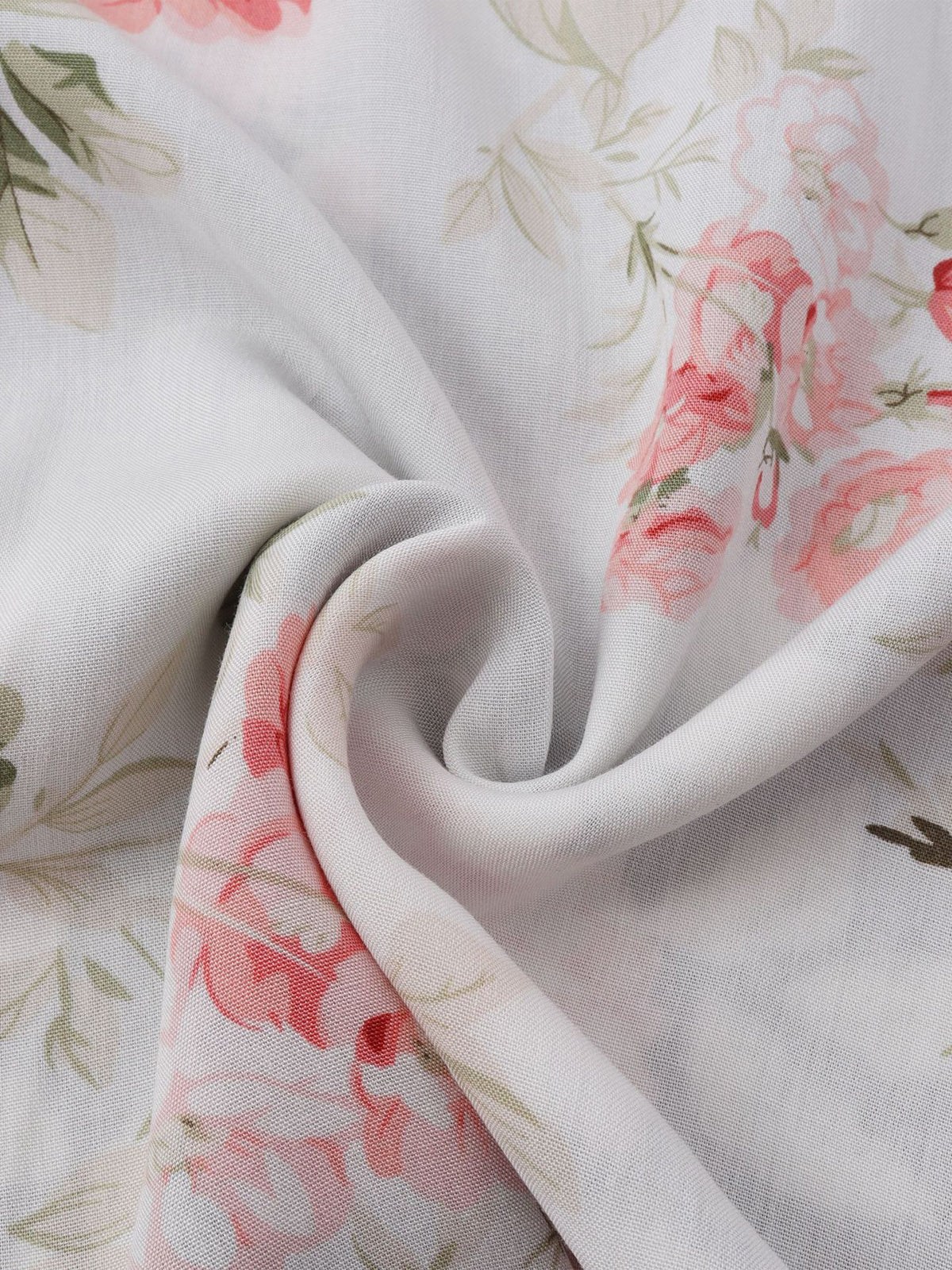 NAVEN Floral Patchwork Shirt