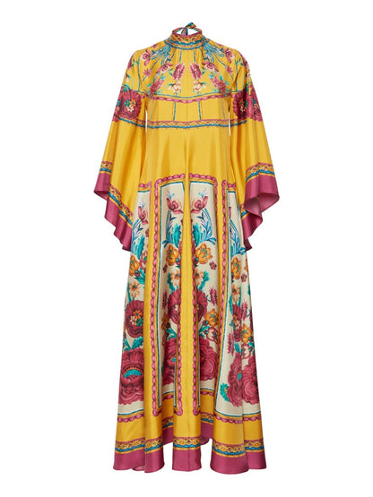 Chic and Comfortable Maxi Dress with a Flowing Design