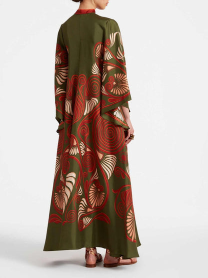 Stunning Printed Maxi Dress