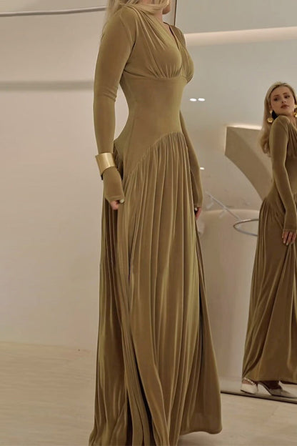 ISOLA Velvet Maxi Dress