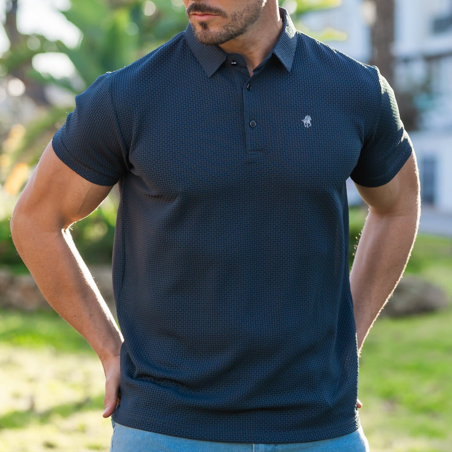 ENRICO Short-Sleeve Polo