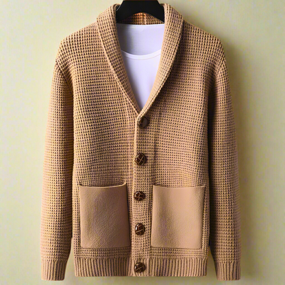 Alexander Matthew Retro Knit Cardigan