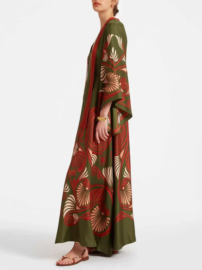 Stunning Printed Maxi Dress