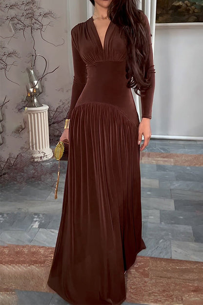 ISOLA Velvet Maxi Dress