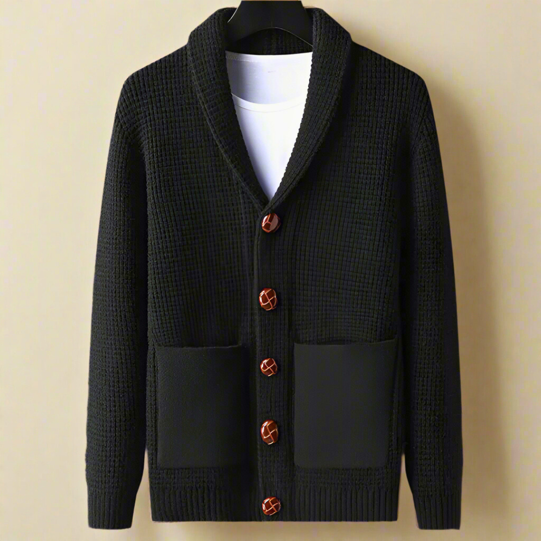 Alexander Matthew Retro Knit Cardigan