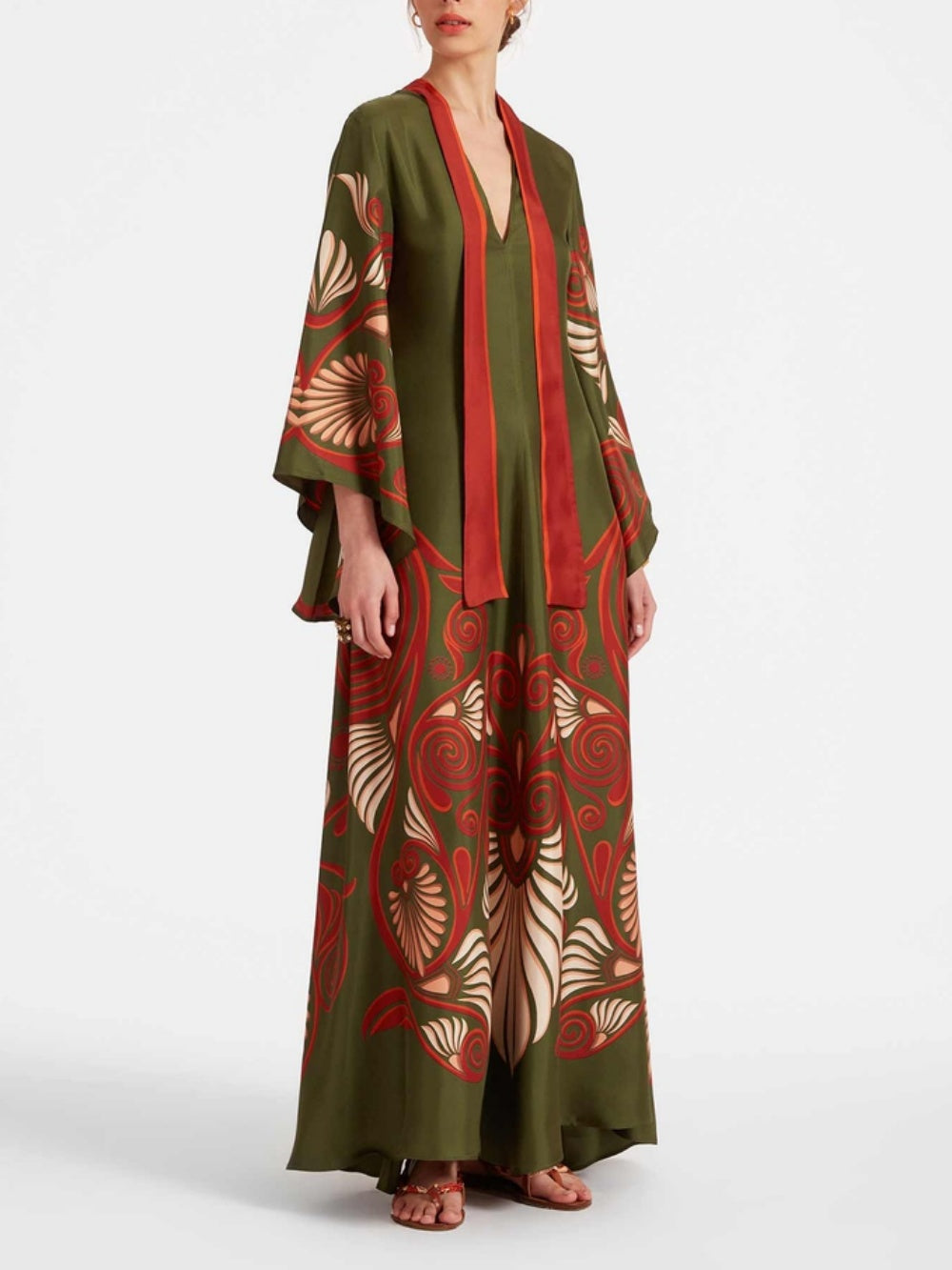 Stunning Printed Maxi Dress