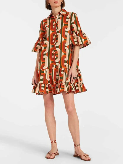 Chic Sassy Drop-Waist Mini Dress