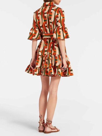 Chic Sassy Drop-Waist Mini Dress