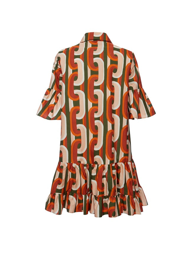 Chic Sassy Drop-Waist Mini Dress