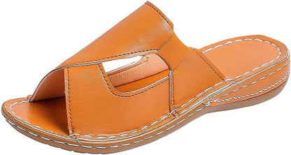 WOMEN CASUAL SUMMER COMFY SLIP ON SANDALS 2025