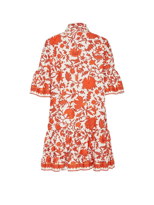 Exclusive Fall Pattern Mini Dress