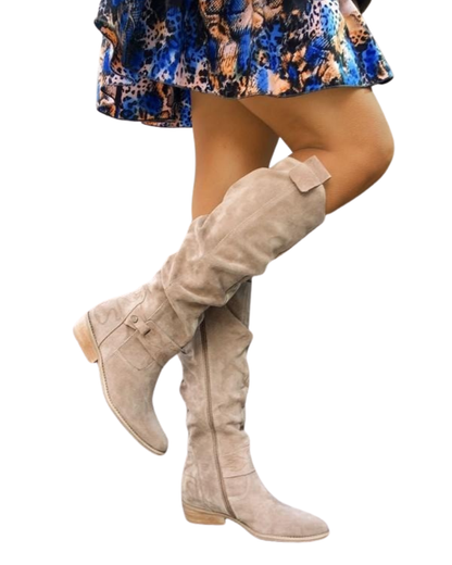 SELVIA Suede Comfort Boots