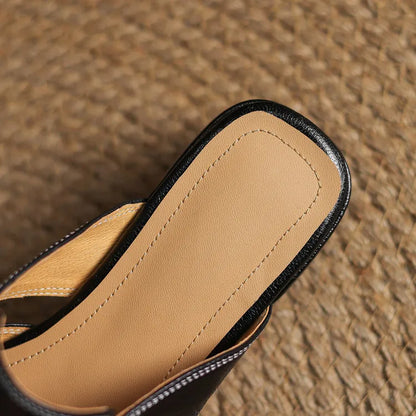 Selva – Genuine Leather Mules