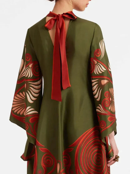 Stunning Printed Maxi Dress