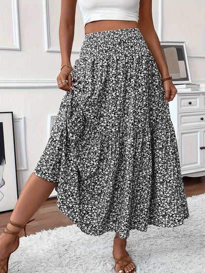 Elena Floral Print Ditsy Skirt