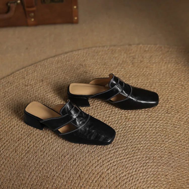 Selva – Genuine Leather Mules