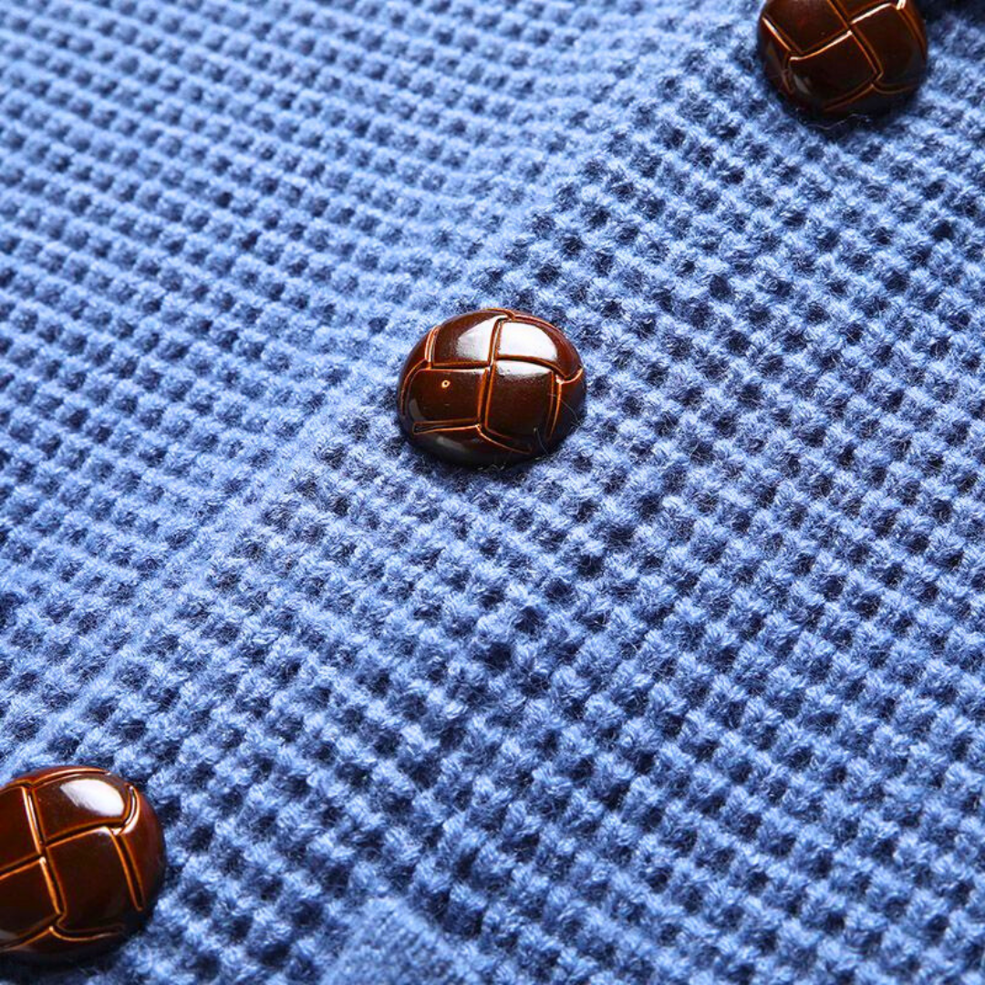 Alexander Matthew Retro Knit Cardigan