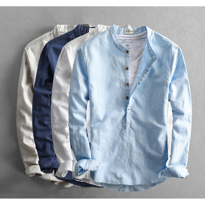 KAITO Long Sleeve Linen Shirt