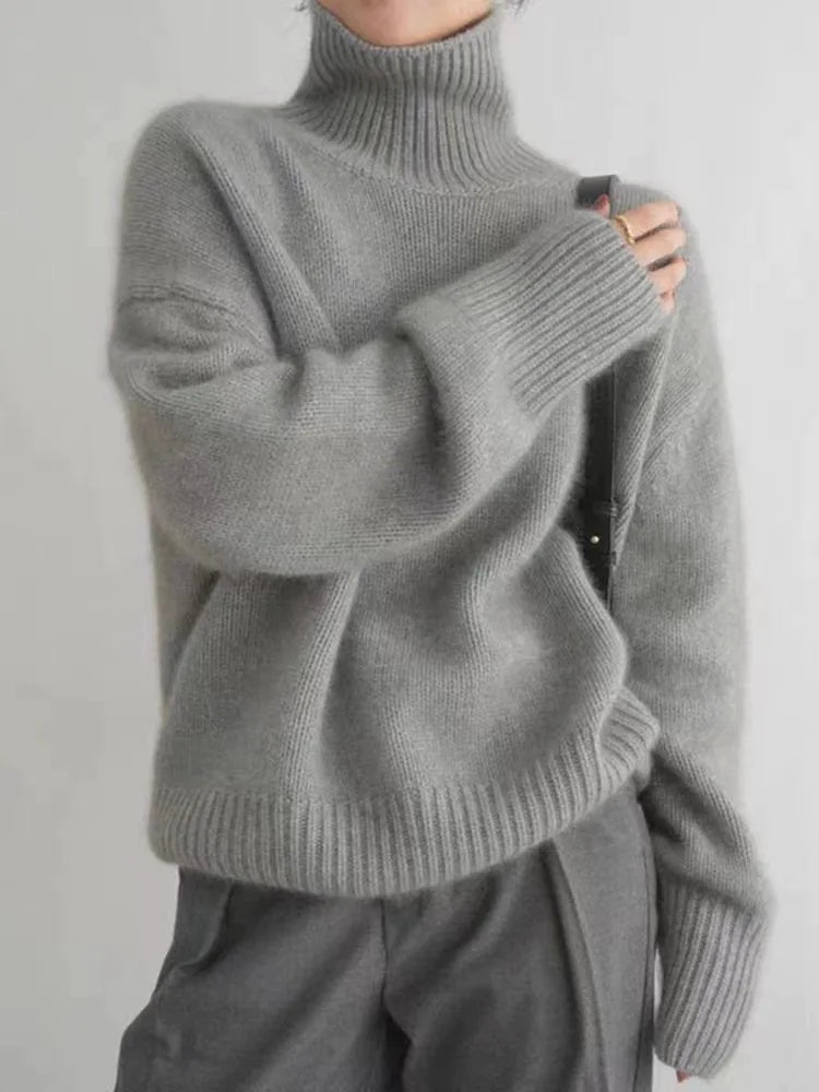 Cashmere Turtleneck Sweater