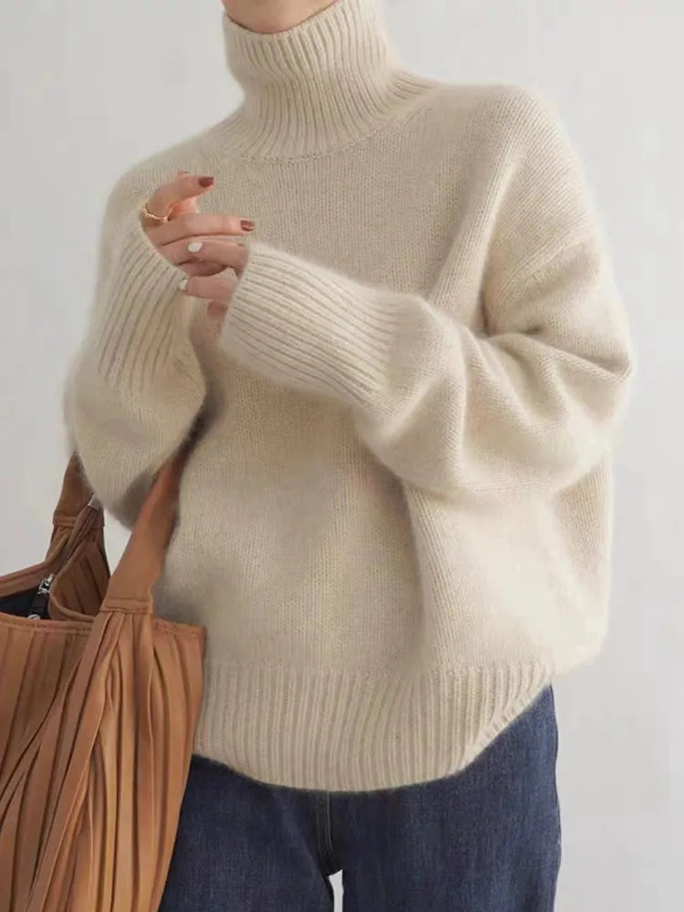Cashmere Turtleneck Sweater
