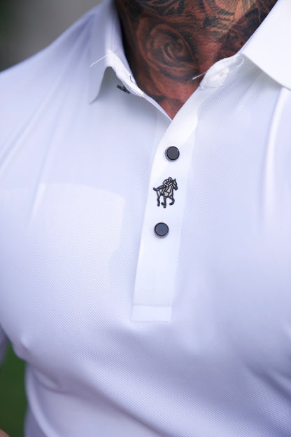 VALEN Wrinkle-Free Muscle Fit Polo