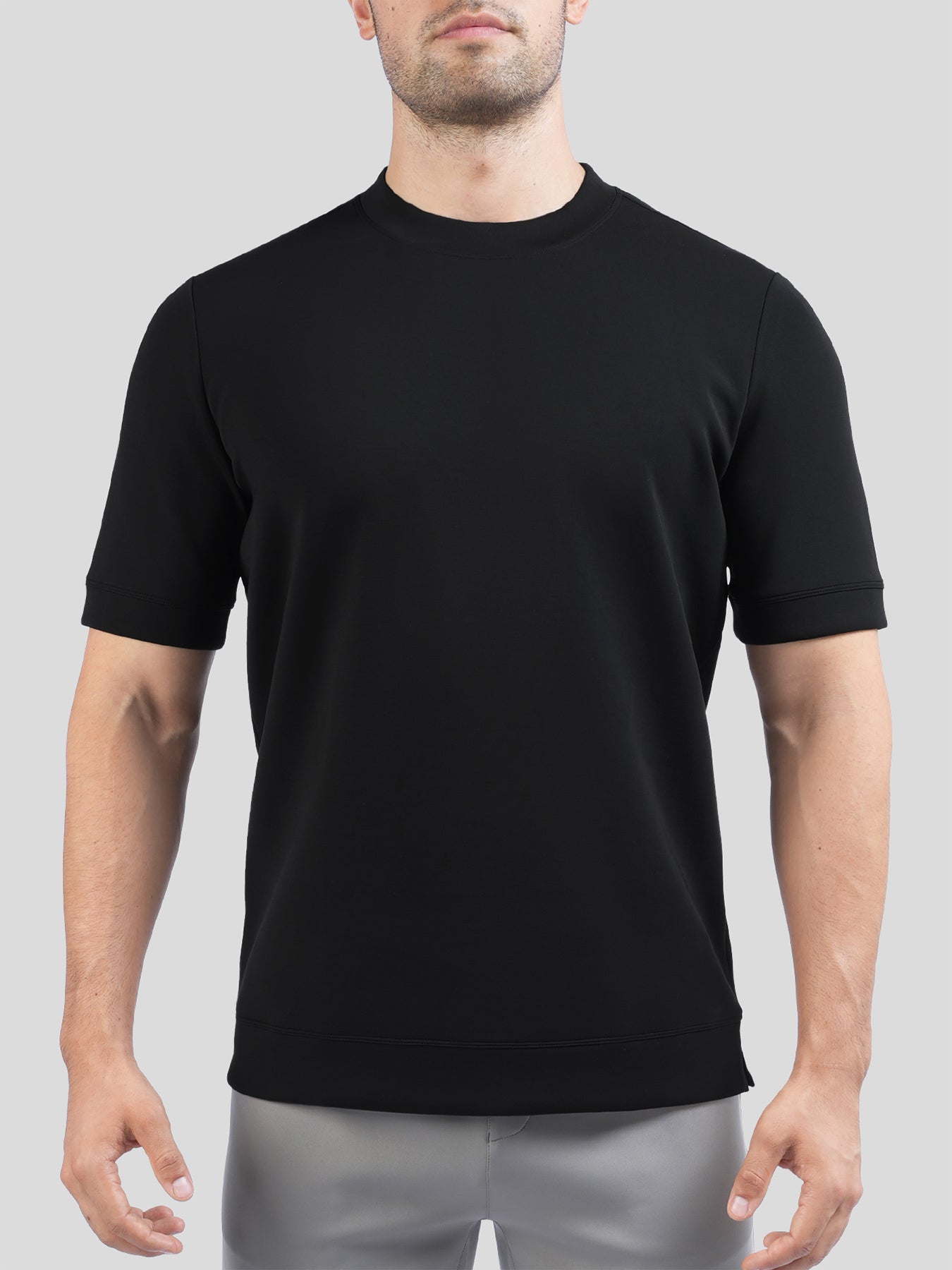 Modal Blend Short Sleeve Tee:Slim Fit