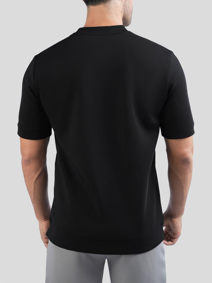 Modal Blend Short Sleeve Tee:Slim Fit