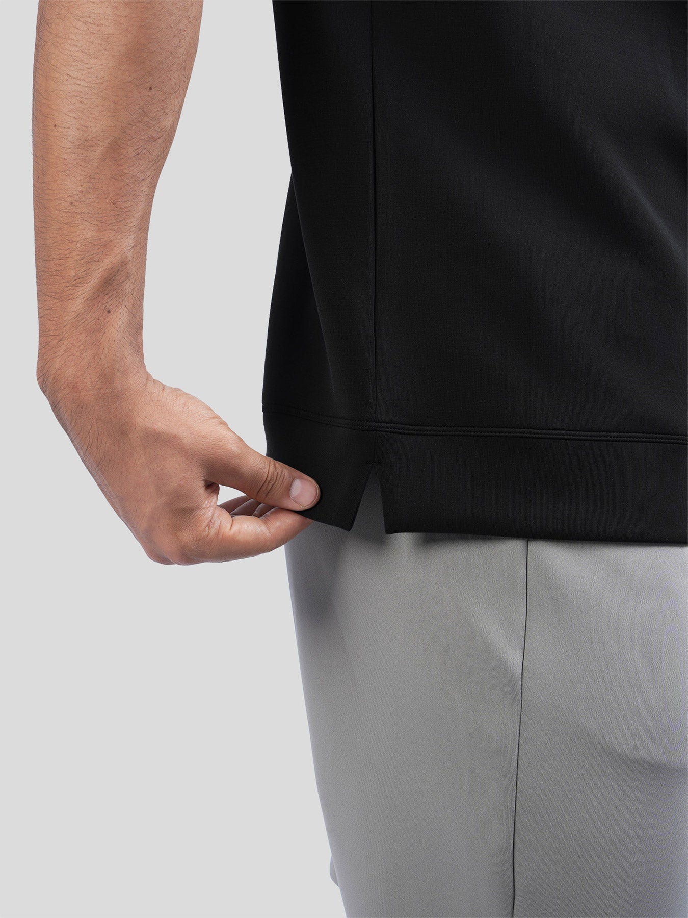 Modal Blend Short Sleeve Tee:Slim Fit