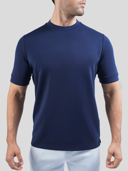 Modal Blend Short Sleeve Tee:Slim Fit
