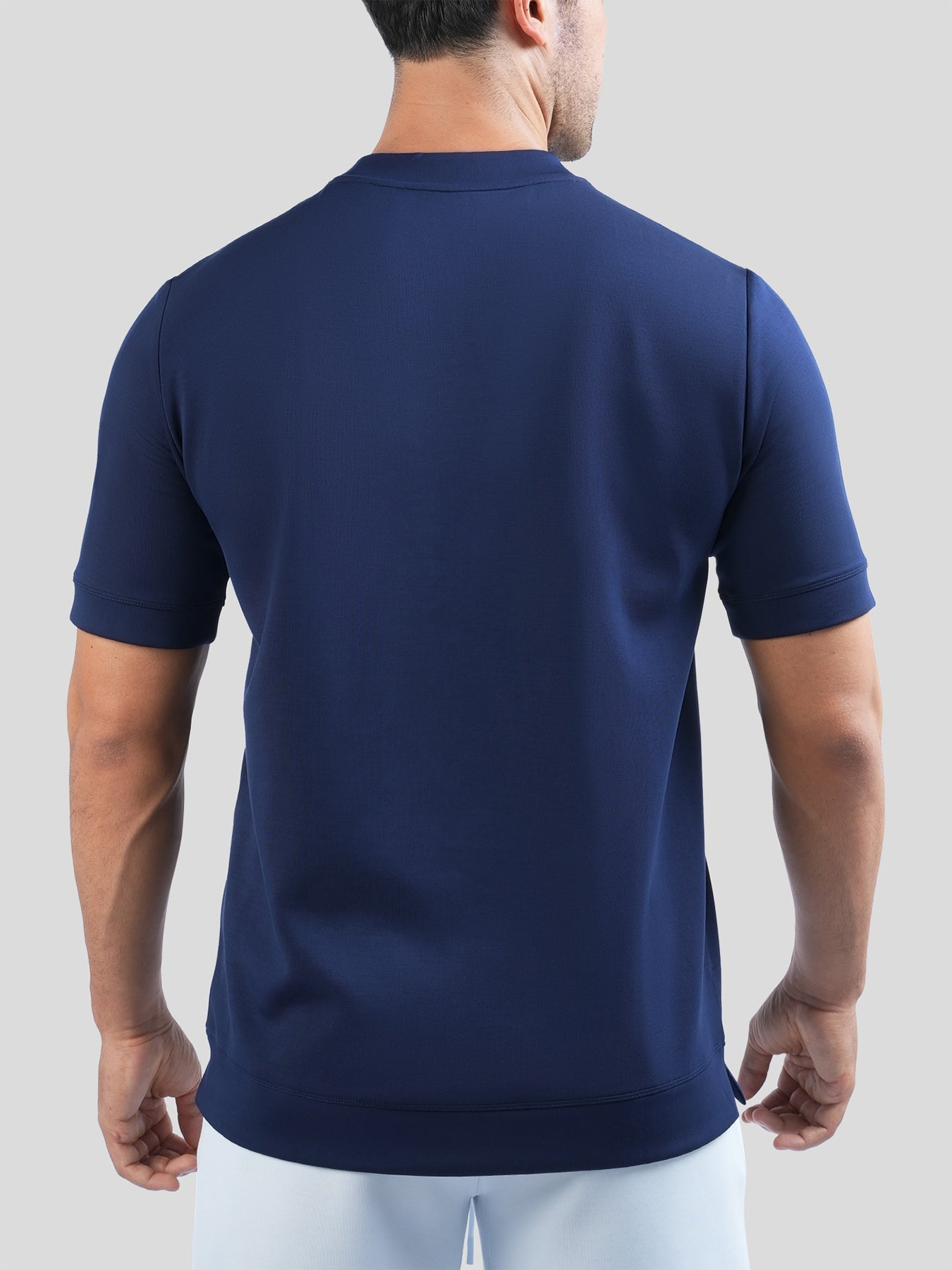 Modal Blend Short Sleeve Tee:Slim Fit