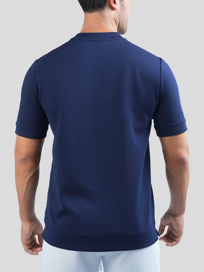 Modal Blend Short Sleeve Tee:Slim Fit