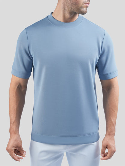 Modal Blend Short Sleeve Tee:Slim Fit