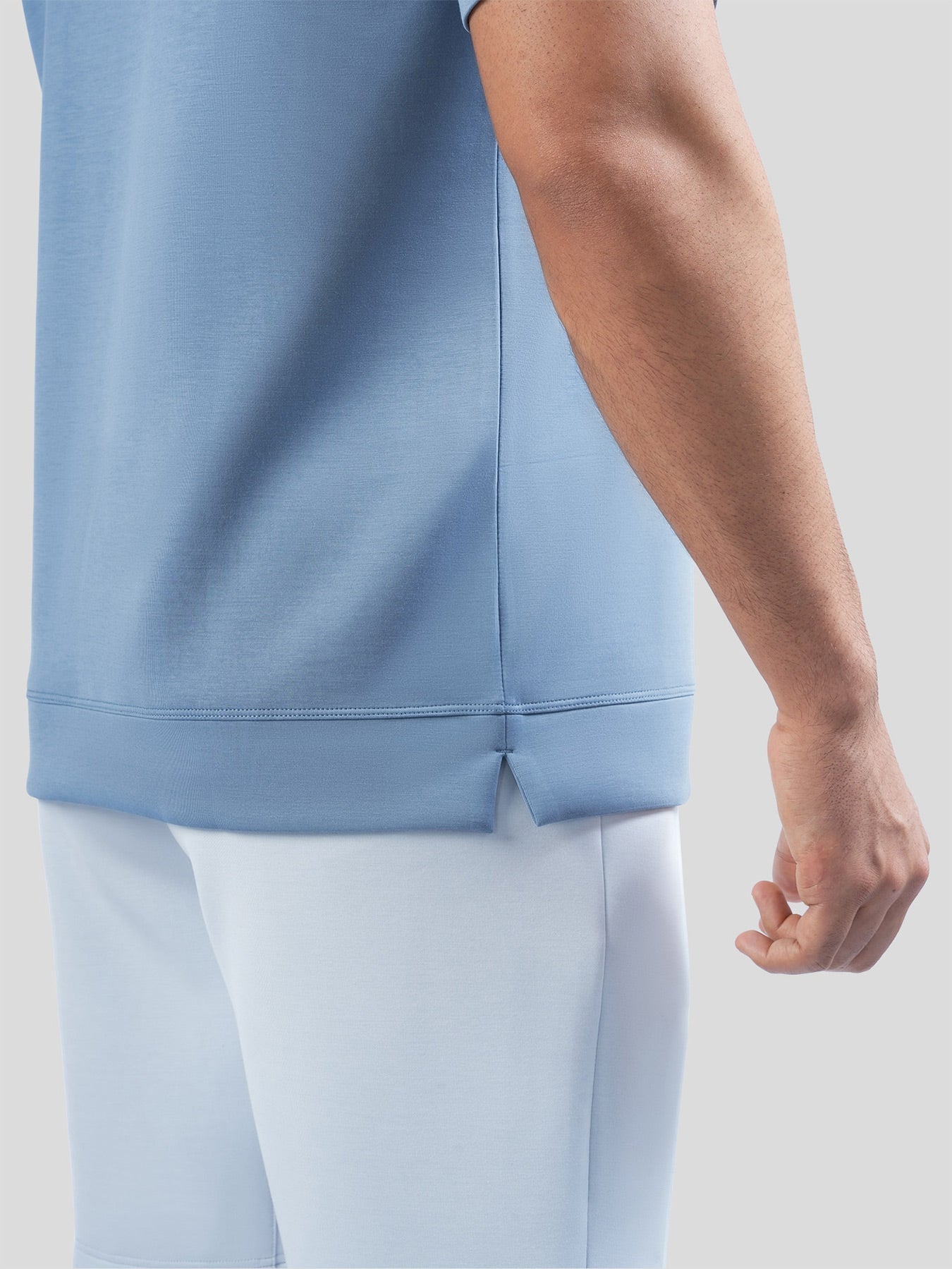 Modal Blend Short Sleeve Tee:Slim Fit