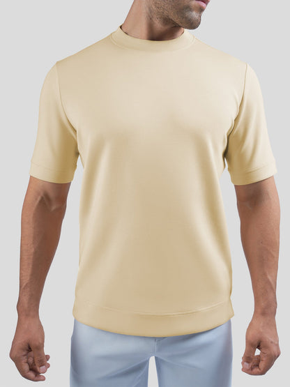 Modal Blend Short Sleeve Tee:Slim Fit