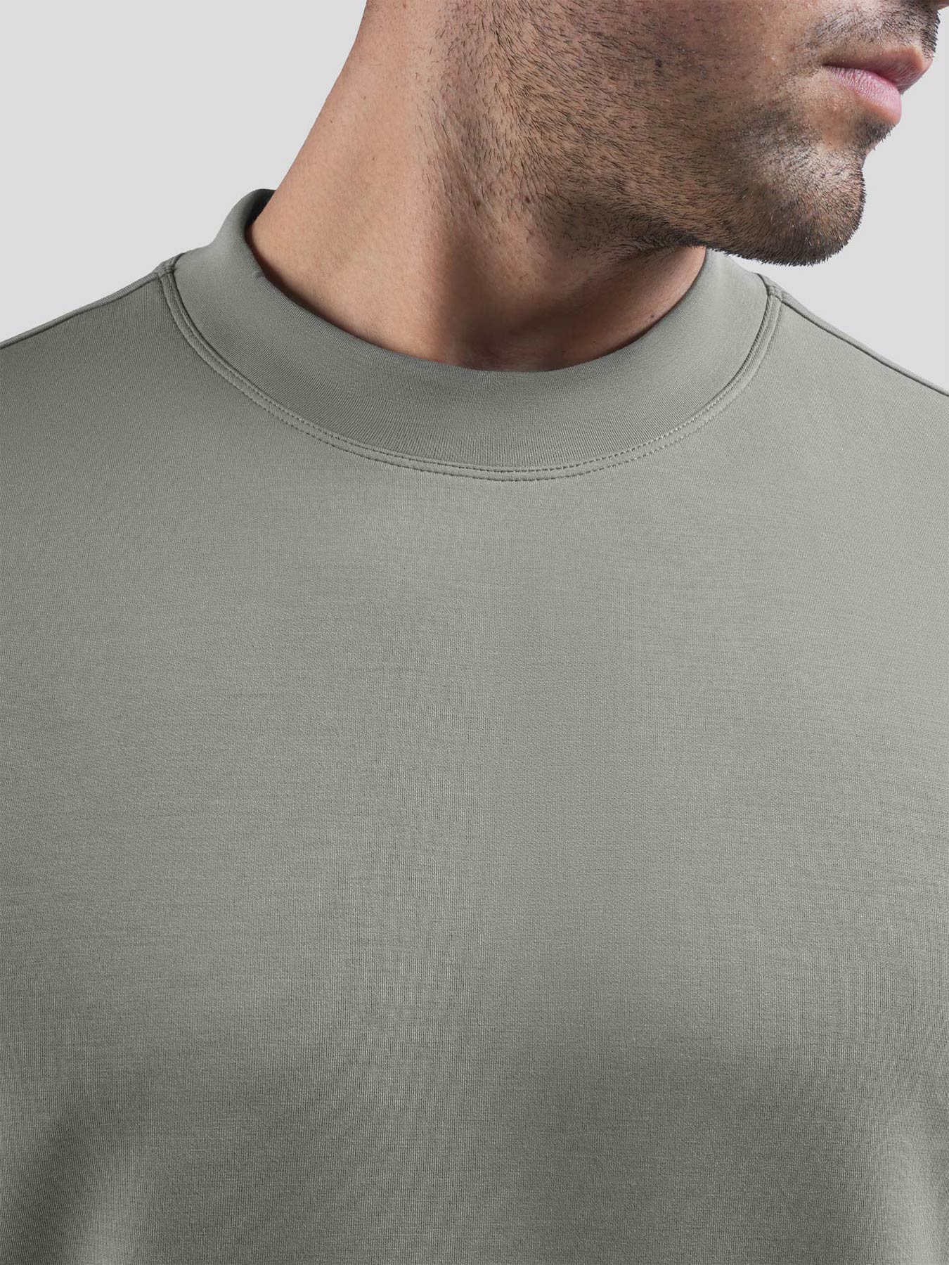 Modal Blend Short Sleeve Tee:Slim Fit