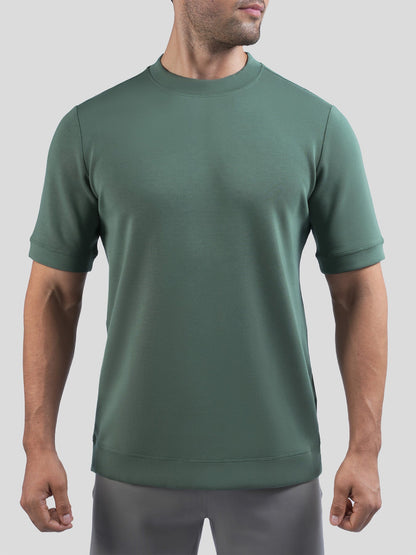 Modal Blend Short Sleeve Tee:Slim Fit